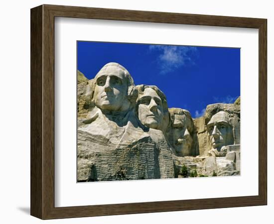 Mount Rushmore in South Dakota, USA-Chuck Haney-Framed Photographic Print