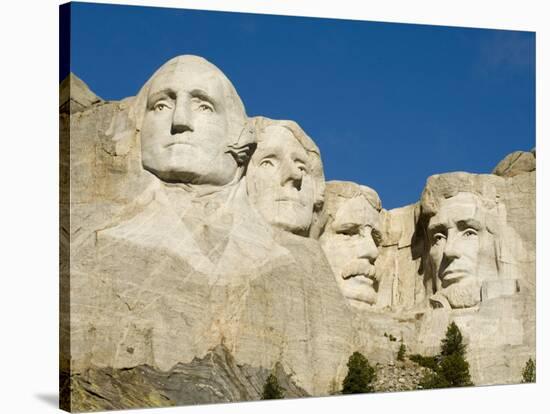 Mount Rushmore, Keystone, Black Hills, South Dakota, United States of America, North America-Pitamitz Sergio-Stretched Canvas