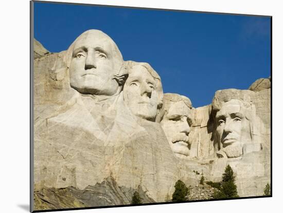 Mount Rushmore, Keystone, Black Hills, South Dakota, United States of America, North America-Pitamitz Sergio-Mounted Photographic Print