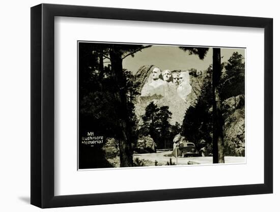 Mount Rushmore Memorial, C.1941-42-null-Framed Photographic Print