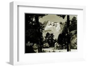 Mount Rushmore Memorial, C.1941-42-null-Framed Photographic Print
