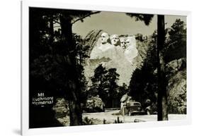 Mount Rushmore Memorial, C.1941-42-null-Framed Photographic Print