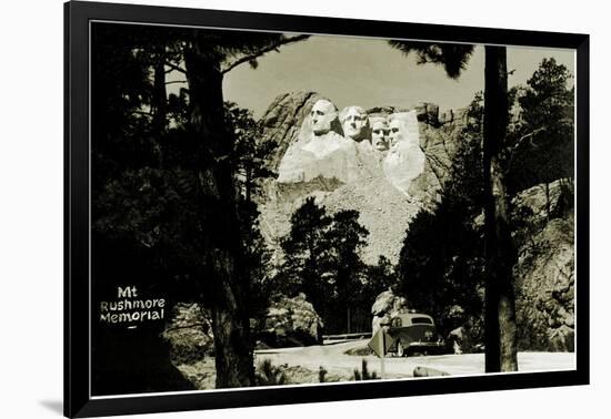 Mount Rushmore Memorial, C.1941-42-null-Framed Photographic Print