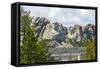 Mount Rushmore Memorial Landmark Attraction, South Dakota-Bill Bachmann-Framed Stretched Canvas