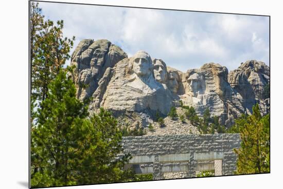 Mount Rushmore Memorial Landmark Attraction, South Dakota-Bill Bachmann-Mounted Photographic Print