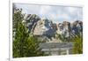 Mount Rushmore Memorial Landmark Attraction, South Dakota-Bill Bachmann-Framed Photographic Print