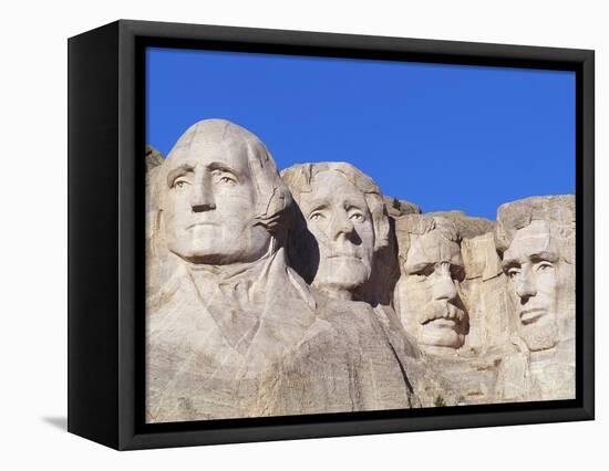 Mount Rushmore Memorial-Joseph Sohm-Framed Stretched Canvas