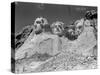 Mount Rushmore National Memorial Being Carved by Stoneworkers, the Massive Sculptur..., 1935 (Photo-Edwin L Wisherd-Stretched Canvas