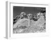 Mount Rushmore National Memorial Being Carved by Stoneworkers, the Massive Sculptur..., 1935 (Photo-Edwin L Wisherd-Framed Giclee Print