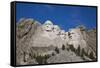 Mount Rushmore National Memorial, Keystone, South Dakota, USA-Walter Bibikow-Framed Stretched Canvas