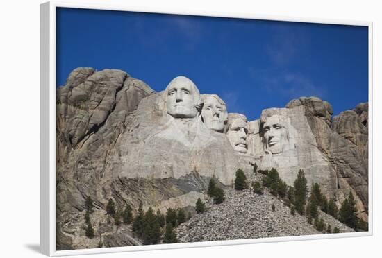 Mount Rushmore National Memorial, Keystone, South Dakota, USA-Walter Bibikow-Framed Photographic Print