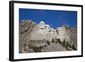 Mount Rushmore National Memorial, Keystone, South Dakota, USA-Walter Bibikow-Framed Photographic Print