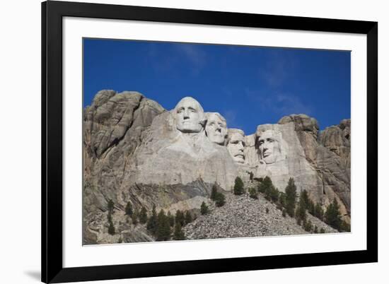 Mount Rushmore National Memorial, Keystone, South Dakota, USA-Walter Bibikow-Framed Photographic Print