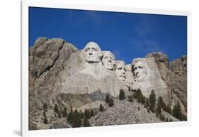 Mount Rushmore National Memorial, Keystone, South Dakota, USA-Walter Bibikow-Framed Photographic Print