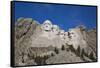 Mount Rushmore National Memorial, Keystone, South Dakota, USA-Walter Bibikow-Framed Stretched Canvas