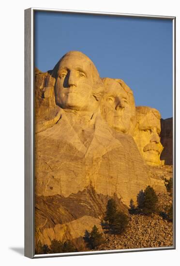 Mount Rushmore National Memorial, Keystone, South Dakota, USA-Walter Bibikow-Framed Photographic Print