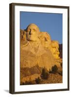 Mount Rushmore National Memorial, Keystone, South Dakota, USA-Walter Bibikow-Framed Photographic Print