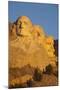 Mount Rushmore National Memorial, Keystone, South Dakota, USA-Walter Bibikow-Mounted Photographic Print