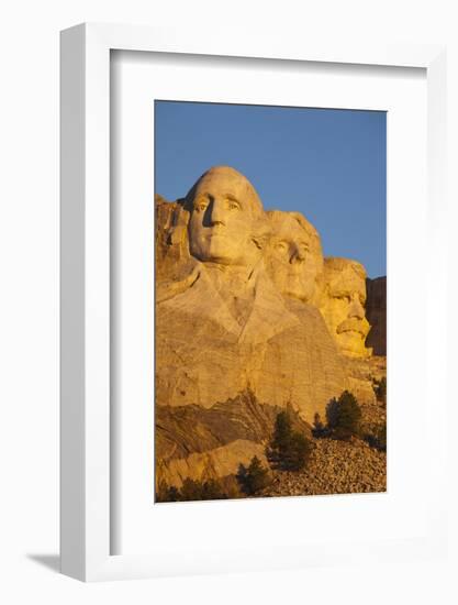 Mount Rushmore National Memorial, Keystone, South Dakota, USA-Walter Bibikow-Framed Photographic Print