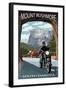 Mount Rushmore National Memorial, South Dakota - Tunnel Scene-Lantern Press-Framed Art Print