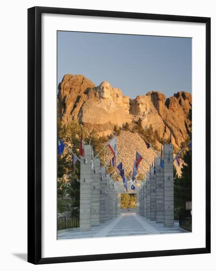 Mount Rushmore National Memorial, South Dakota, USA-Michele Falzone-Framed Photographic Print