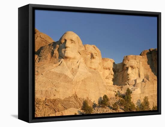 Mount Rushmore National Memorial, South Dakota, USA-Michele Falzone-Framed Stretched Canvas