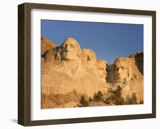 Mount Rushmore National Memorial, South Dakota, USA-Michele Falzone-Framed Photographic Print