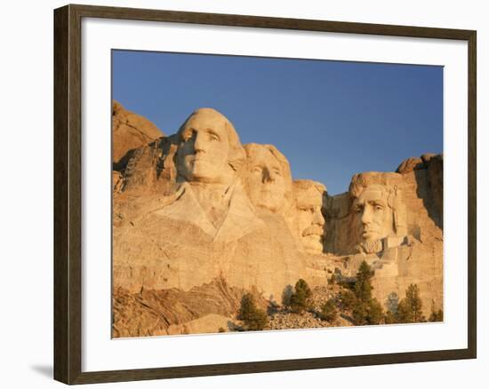 Mount Rushmore National Memorial, South Dakota, USA-Michele Falzone-Framed Photographic Print