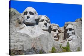 Mount Rushmore National Memorial-Wirepec-Stretched Canvas