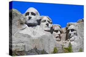 Mount Rushmore National Memorial-Wirepec-Stretched Canvas
