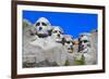 Mount Rushmore National Memorial-Wirepec-Framed Photographic Print