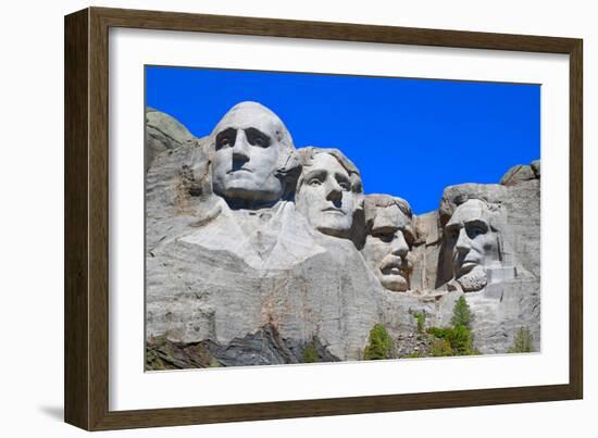 Mount Rushmore National Memorial-Wirepec-Framed Photographic Print