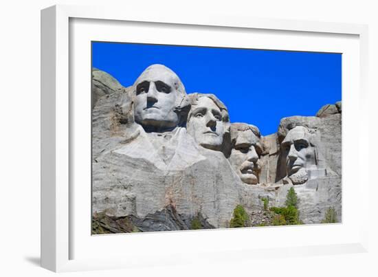 Mount Rushmore National Memorial-Wirepec-Framed Photographic Print