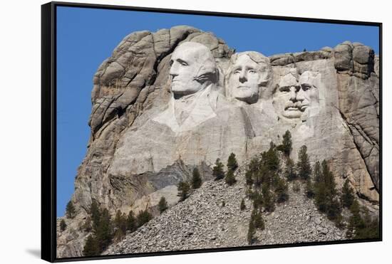 Mount Rushmore National Monument in South Dakota-Paul Souders-Framed Stretched Canvas