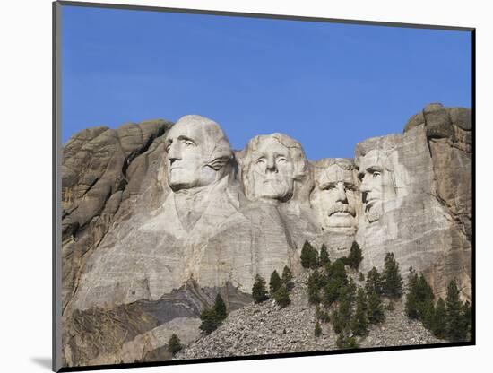 Mount Rushmore National Monument, Keystone, South Dakota, USA-Walter Bibikow-Mounted Photographic Print