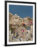 Mount Rushmore National Monument, South Dakota, United States of America, North America-John Woodworth-Framed Photographic Print