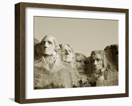 Mount Rushmore National Monument, South Dakota, USA-Steve Vidler-Framed Photographic Print