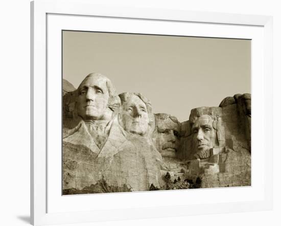 Mount Rushmore National Monument, South Dakota, USA-Steve Vidler-Framed Photographic Print