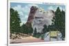 Mount Rushmore National Park, South Dakota - View of the Mt. Rushmore Memorial, c.1935-Lantern Press-Stretched Canvas