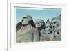 Mount Rushmore National Park, South Dakota, View of the Presidential Memorial-Lantern Press-Framed Premium Giclee Print