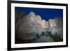 Mount Rushmore Nightfall-Steve Gadomski-Framed Photographic Print