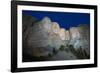 Mount Rushmore Nightfall-Steve Gadomski-Framed Photographic Print