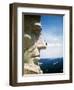 Mount Rushmore Repairman Working on Lincoln's Nose-Bettmann-Framed Premium Photographic Print