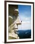 Mount Rushmore Repairman Working on Lincoln's Nose-Bettmann-Framed Photographic Print