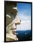 Mount Rushmore Repairman Working on Lincoln's Nose-Bettmann-Framed Photographic Print