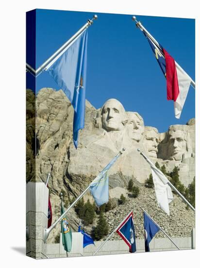 Mount Rushmore, South Dakota, USA-Ethel Davies-Stretched Canvas