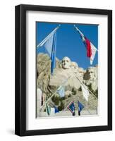 Mount Rushmore, South Dakota, USA-Ethel Davies-Framed Photographic Print