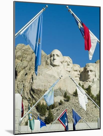 Mount Rushmore, South Dakota, USA-Ethel Davies-Mounted Photographic Print