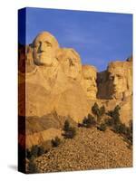 Mount Rushmore, South Dakota, USA-Walter Bibikow-Stretched Canvas