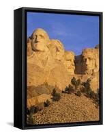 Mount Rushmore, South Dakota, USA-Walter Bibikow-Framed Stretched Canvas